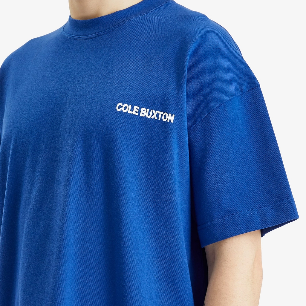 Cole Buxton Men's Sportswear T-Shirt Cobalt Blue